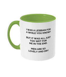 I was a lesbian for a while Elspeth Catton/ Salt Burn inspired mug