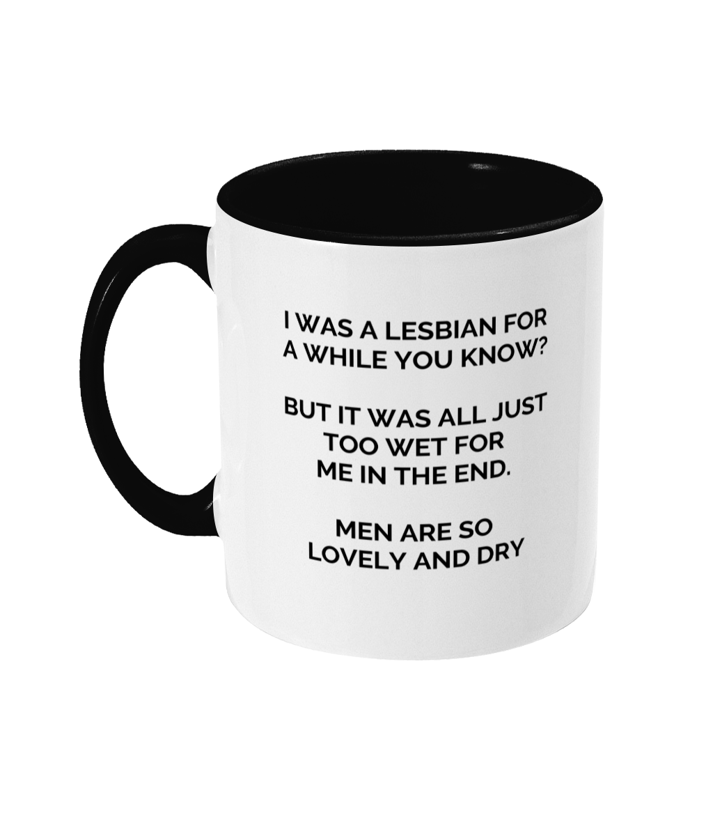 I was a lesbian for a while Elspeth Catton/ Salt Burn inspired mug