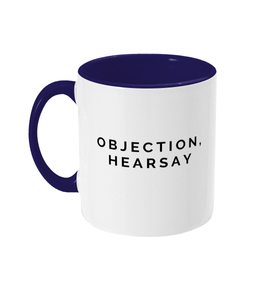 Objection, hearsay Jonny Depp, Amber Heard mug